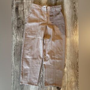 Wilfred Taupe Straight Leg Pants